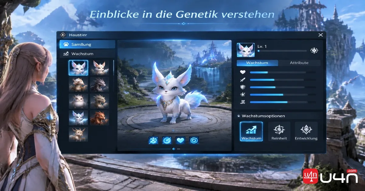 Aion 2 Pet Genus Insight system and pet progression interface