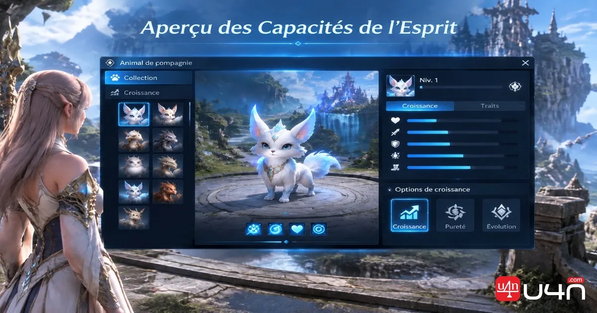 Aion 2 Pet Genus Insight system and pet progression interface