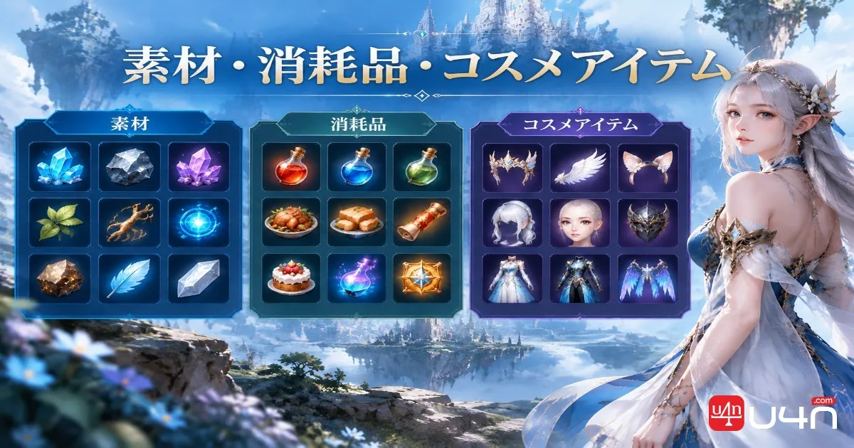 Aion 2 Twitch Drops reward overview showing progression materials, consumables, and cosmetic rewards