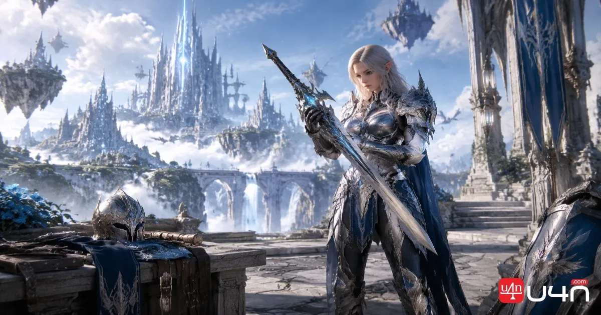 Aion 2 character checking equipment before improving Combat Power