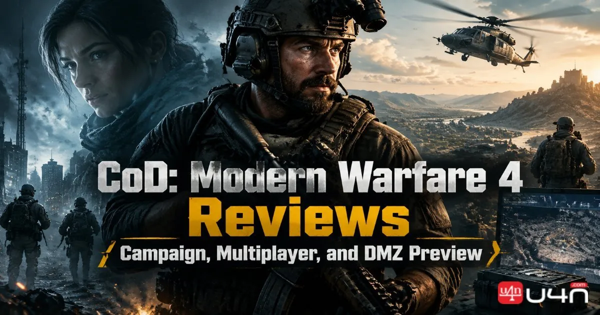 Call of Duty: Modern Warfare 4 Reviews: Campaign, Multiplayer, and DMZ Preview