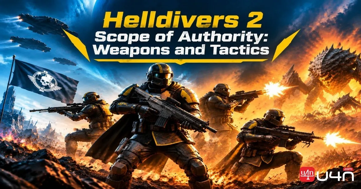 Helldivers 2 Scope of Authority:武器与战术