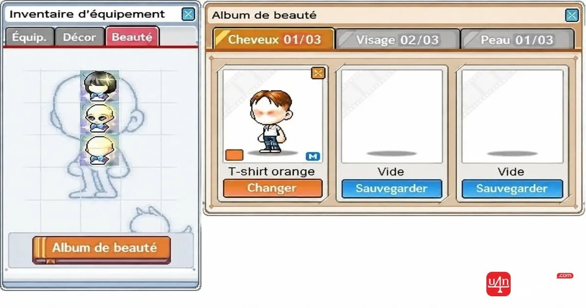 Présentation de l'Album de beauté de MapleStory Classic World