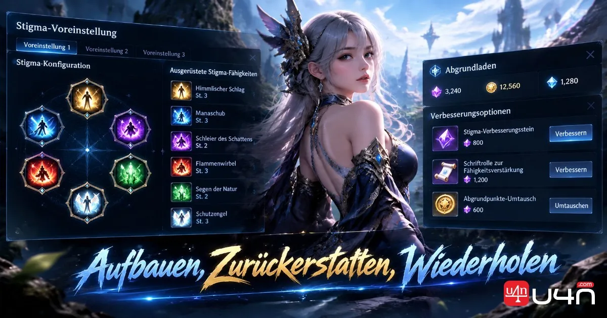 Aion 2 Stigma Build Presets and Abyss Shop