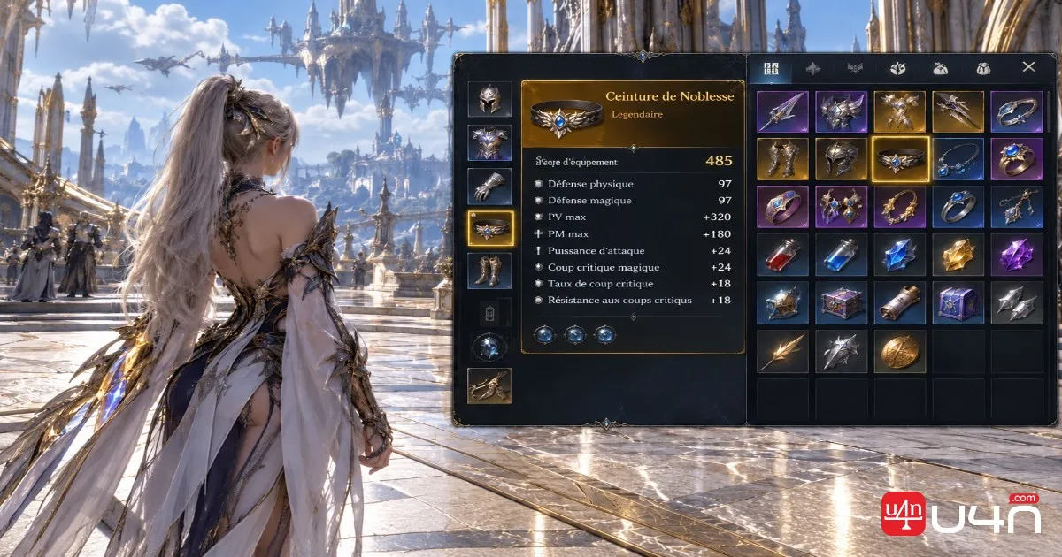 Aion 2 Noble Belt in the inventory