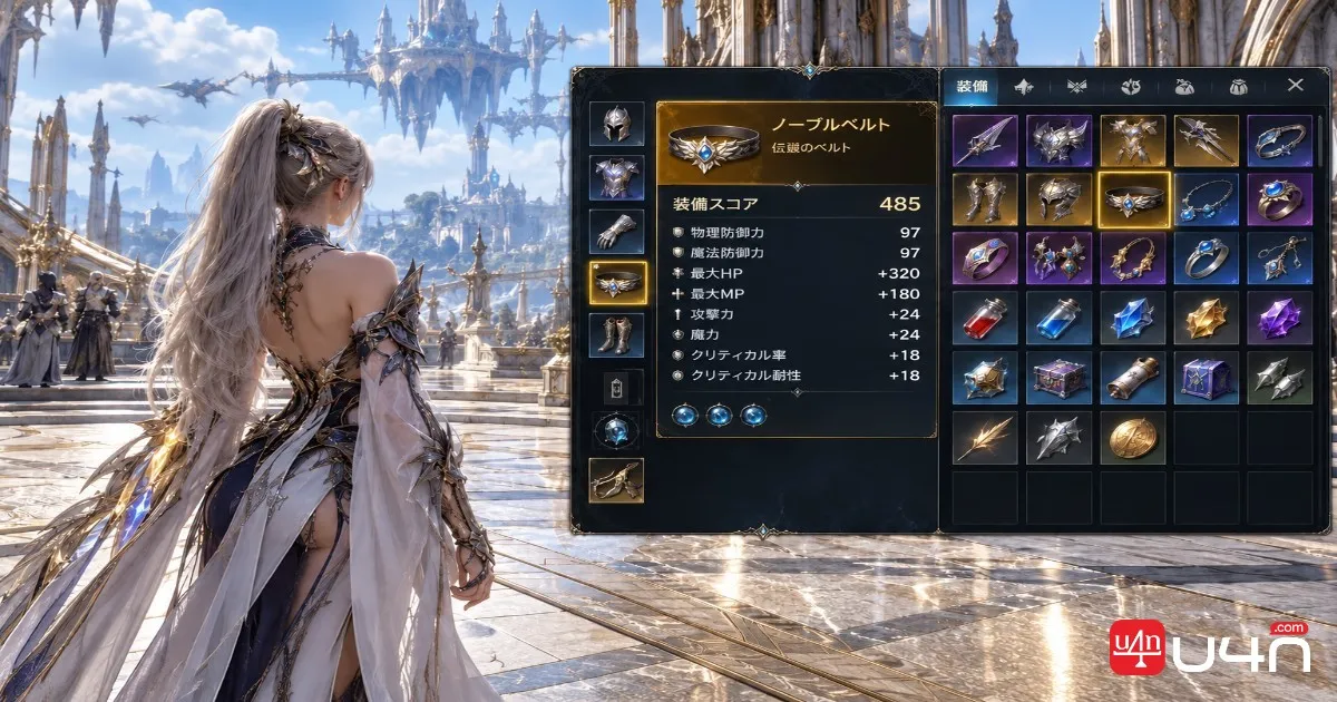 Aion 2 Noble Belt in the inventory