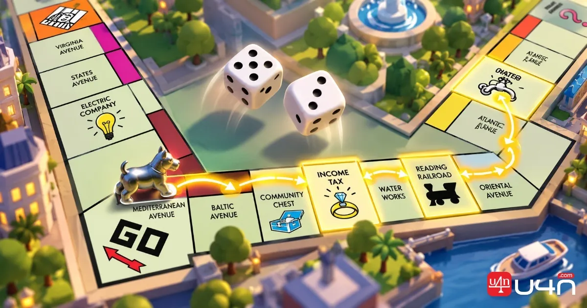Monopoly GO board positioning and dice multiplier strategy