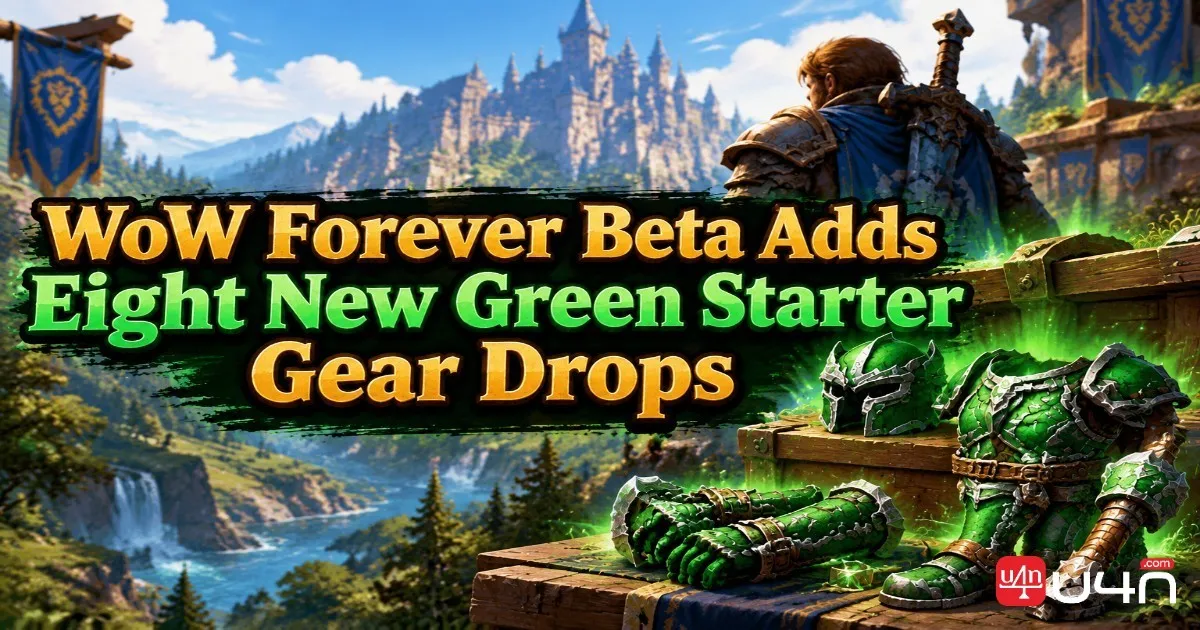 WoW Forever Beta Adds Eight New Green Starter Gear Drops