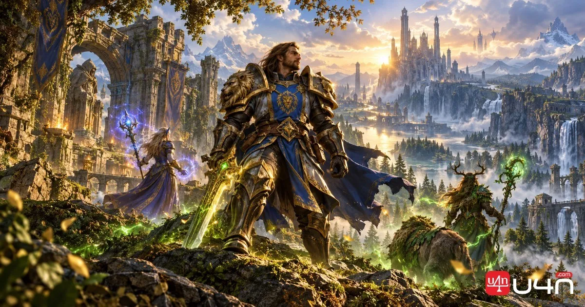 Des aventuriers de WoW Forever explorant Azeroth grâce au système Legacy