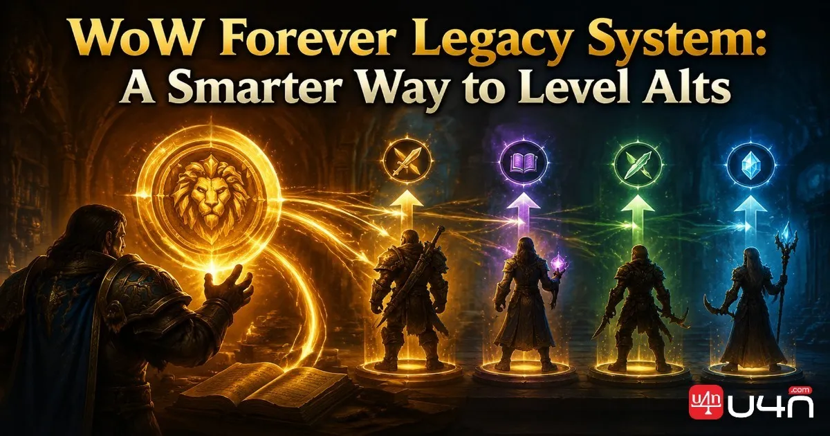 WoW Forever Legacy-System: Der klügere Weg zum Twinken