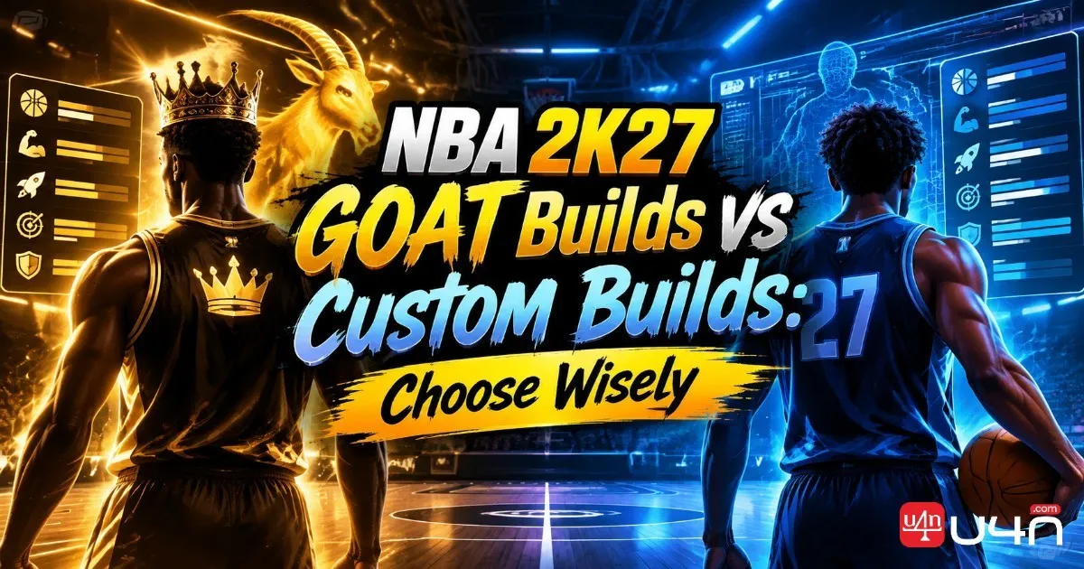 NBA 2K27 GOAT Builds vs Custom Builds: Choose Wisely