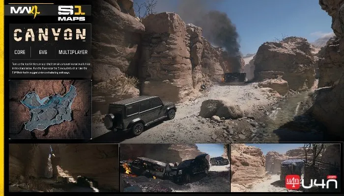MW4 SEASON 1 Canyon – A Battle Across Rugged Terrain