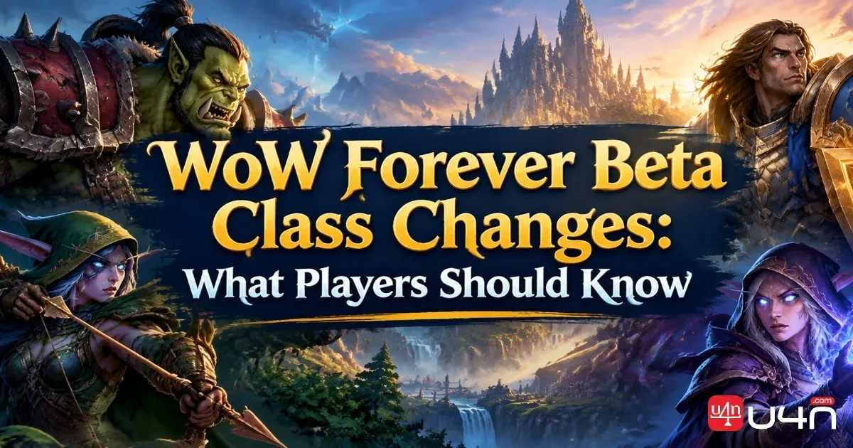 Changements de classes dans la bêta de WoW Forever : ce que les joueurs doivent savoir