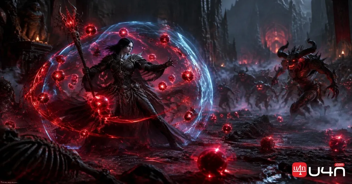 Diablo 4 Necromancer equipment and unique gear for a Blood Wave build