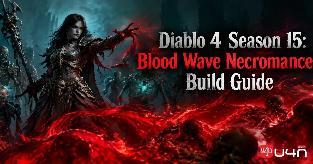 Diablo 4 Season 15: Blood Wave Necromancer Build Guide