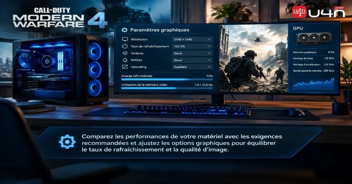 Paramètres graphiques PC et optimisation des performances