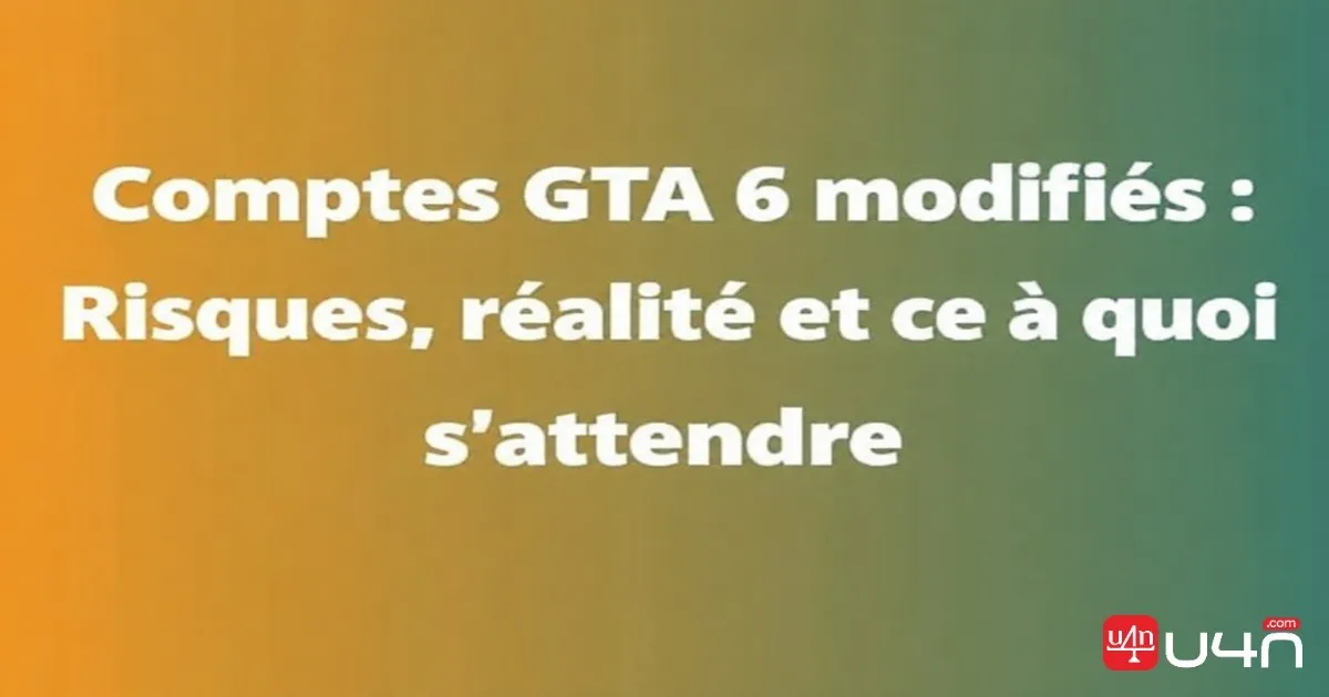 GTA 6 Modded Accounts: Risks, Reality, and What to Expect