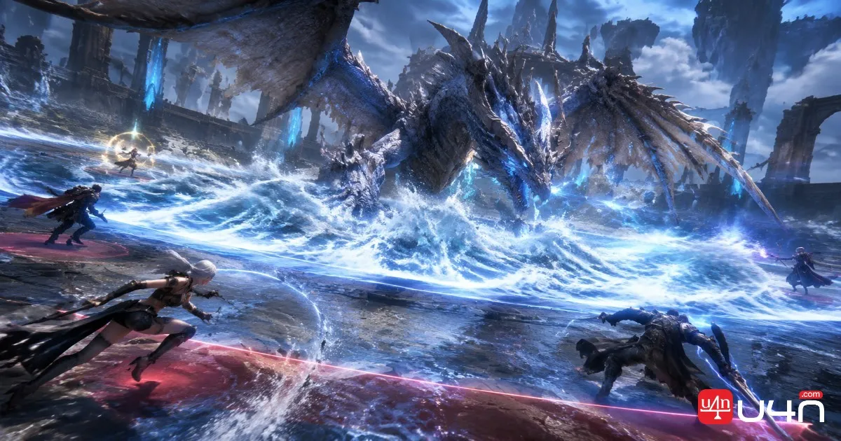 Des aventuriers d'Aion 2 parcourent le donjon de la Conquête de Draupnir