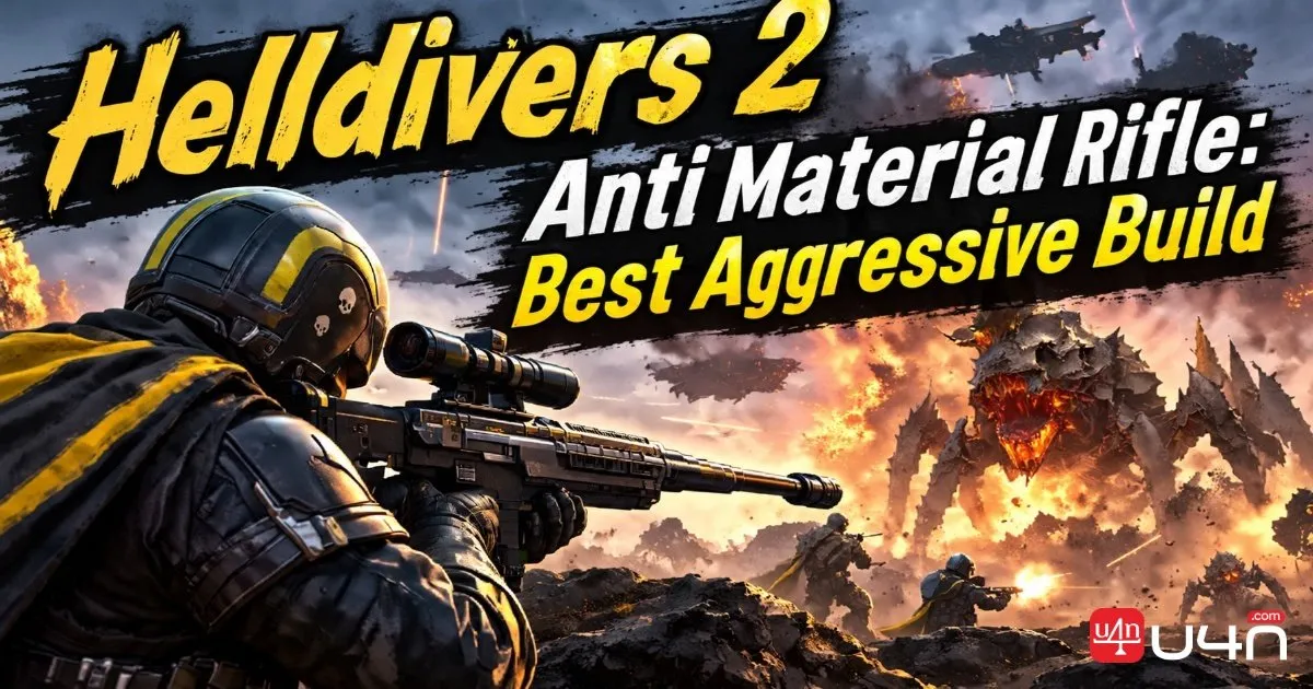 Helldivers 2 Anti Material Rifle: Best Aggressive Build