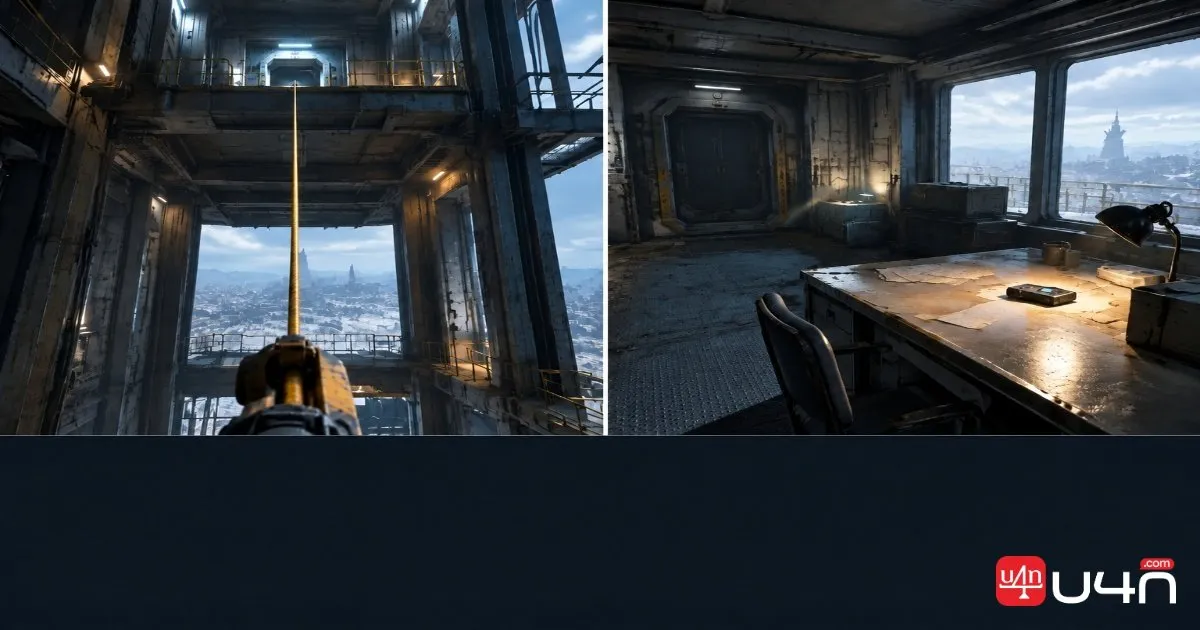 Górne piętro wieży dyspozytorskiej w ARC Raiders i miejsce ostatniego nagrania
