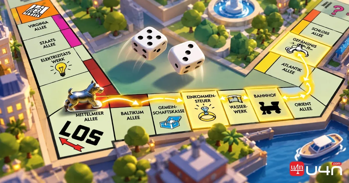 Monopoly GO board positioning and dice multiplier strategy