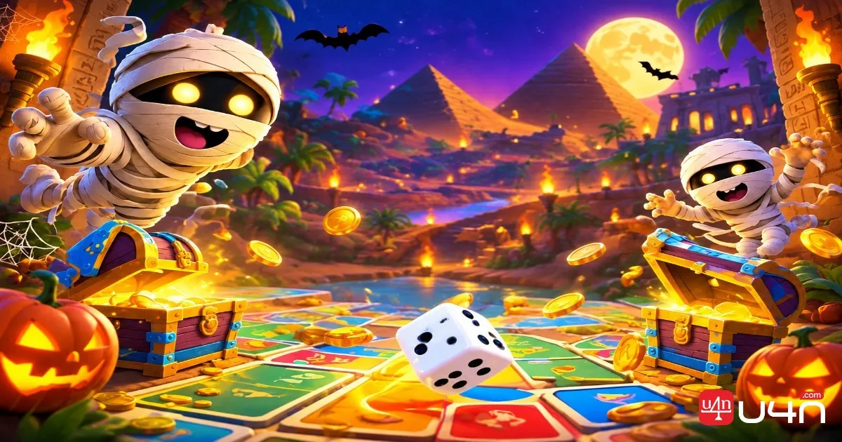 Monopoly GO Mummy Adventures event main visual