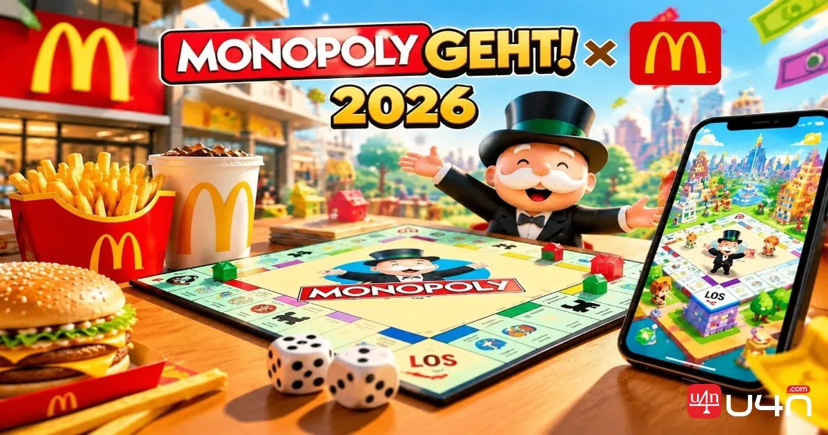 McDonald's MONOPOLY 2026 promotion and MONOPOLY GO!