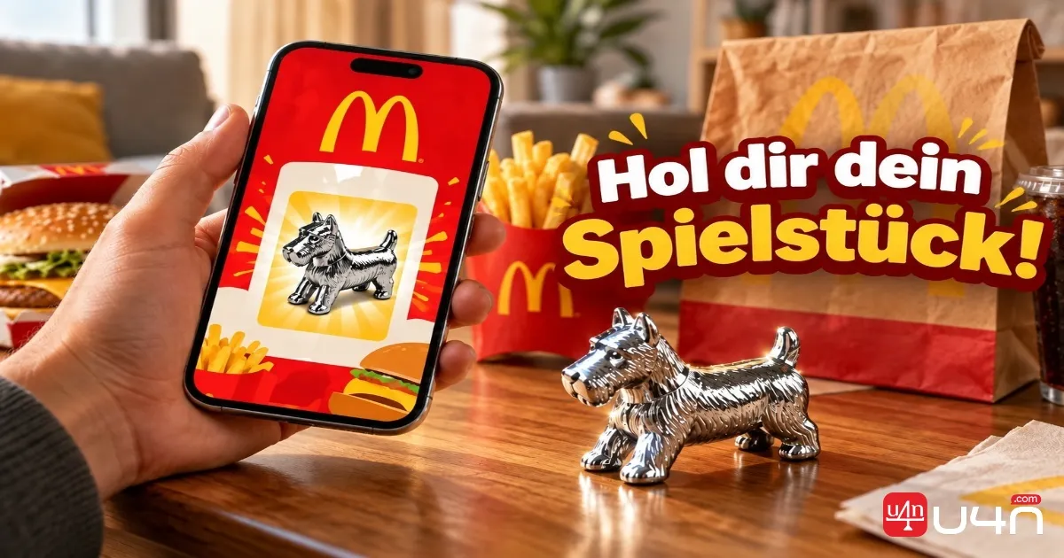 McDonald's app MONOPOLY Game Piece participation