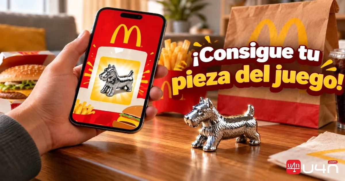 McDonald's app MONOPOLY Game Piece participation