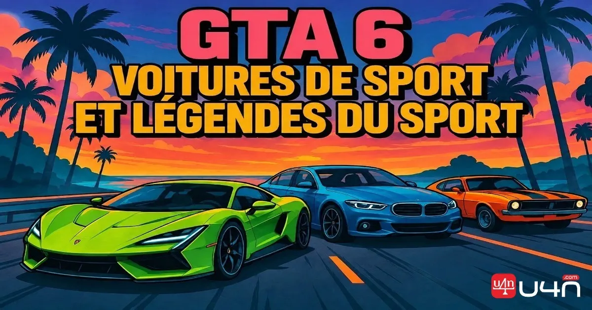 Supercars et légendes sportives de GTA 6