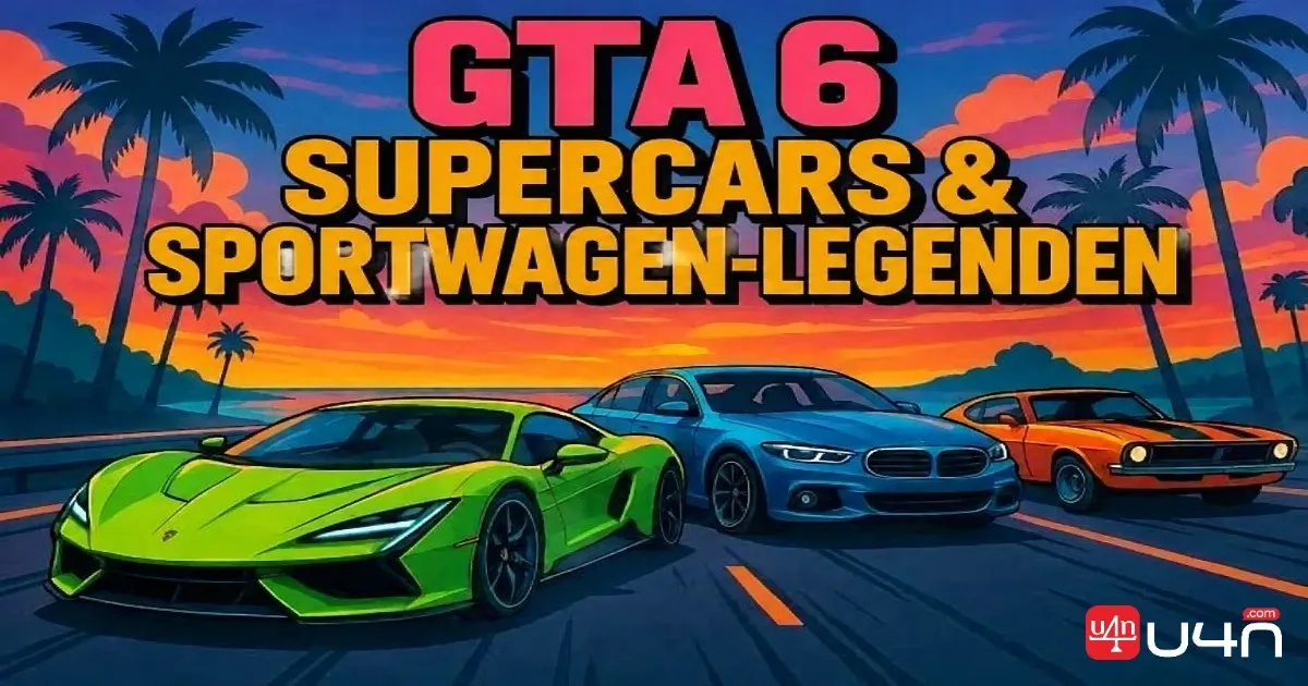 GTA 6 Supercars und legendäre Sportwagen