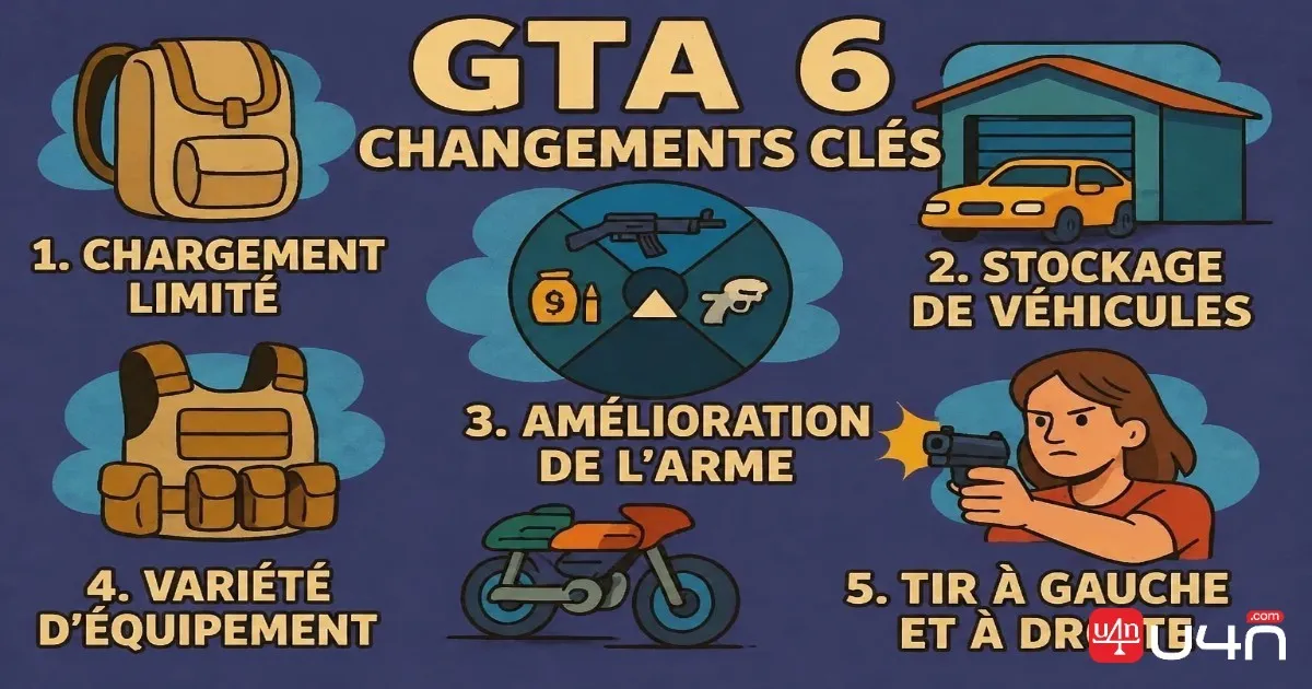 Principaux changements dans GTA 6