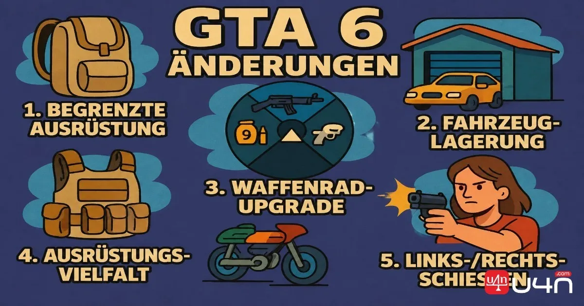 Die wichtigsten Änderungen in GTA 6