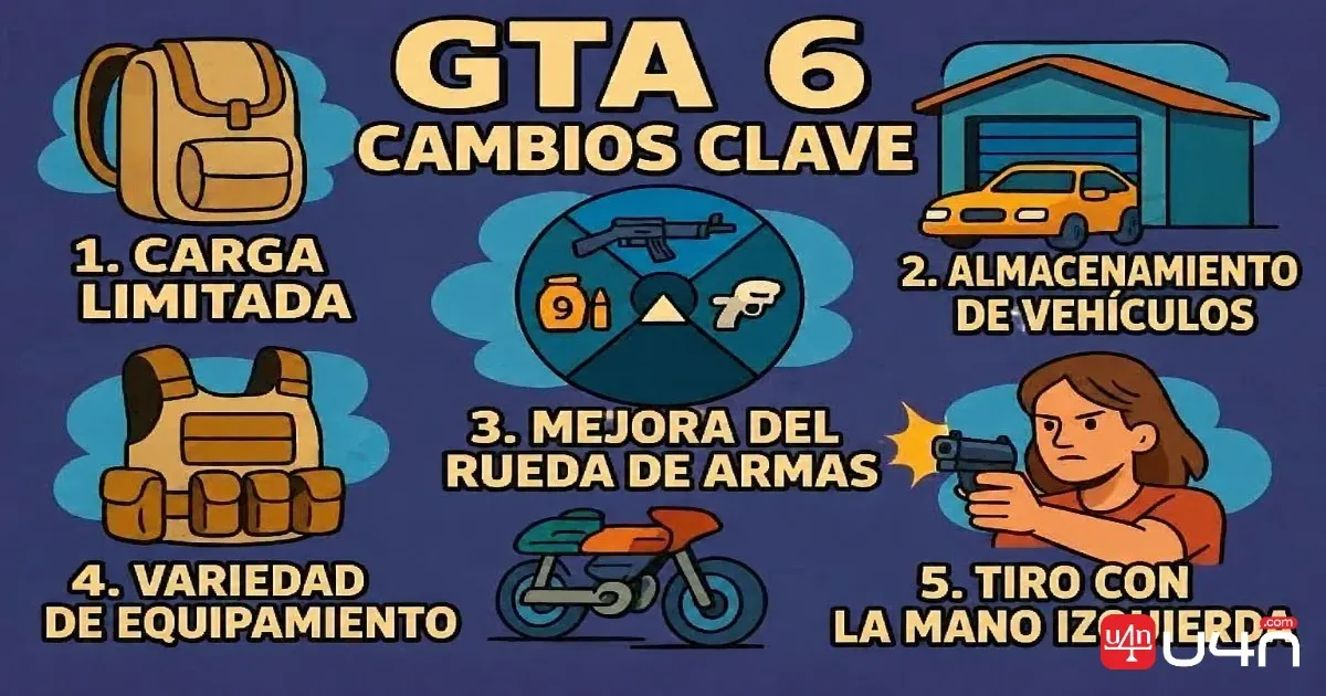 Principales cambios de GTA 6