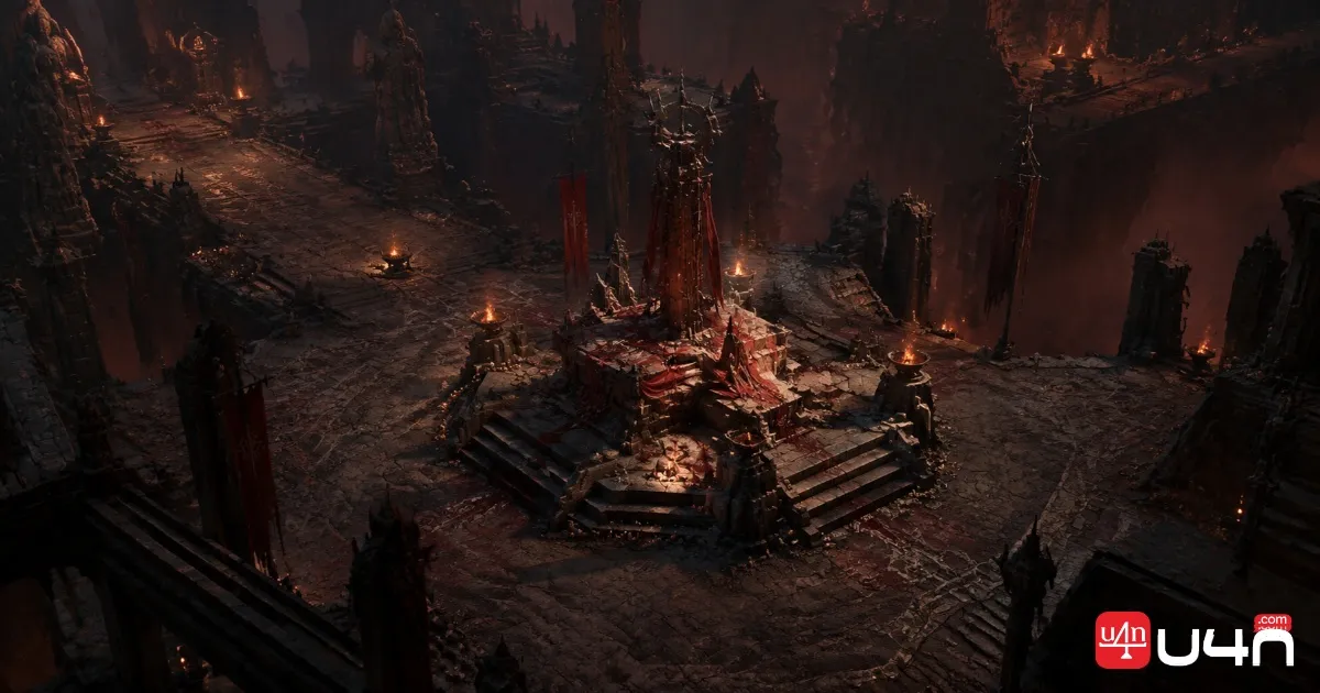 Blood Sacrifice altar in the Trial of Sacrifice area of Aggorat