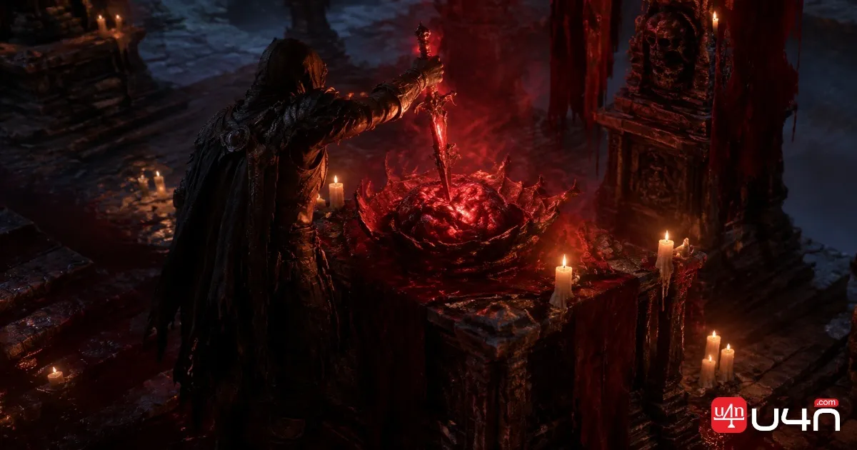 Sacrificial Heart and Sacrificial Dagger ritual at the Blood Sacrifice altar