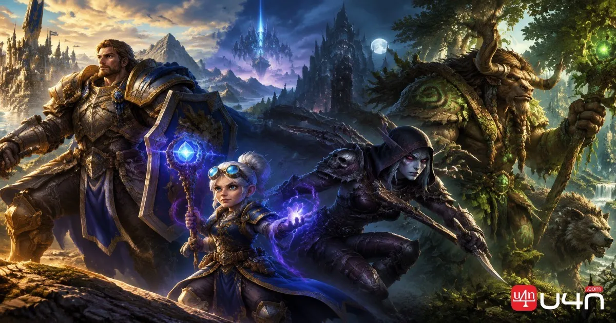 Guide des races et des builds de classe de WoW Forever
