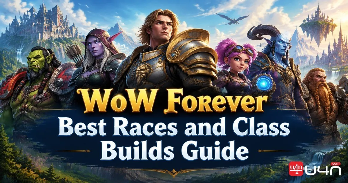 Guía de las mejores razas y builds de clase de WoW Forever