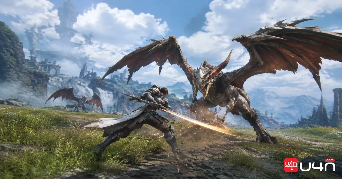 Aion 2 character fighting enemies while farming crafting materials