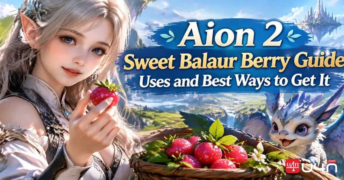 Aion 2 甘いバラウルベリーガイド：使い道と効率の良い入手方法