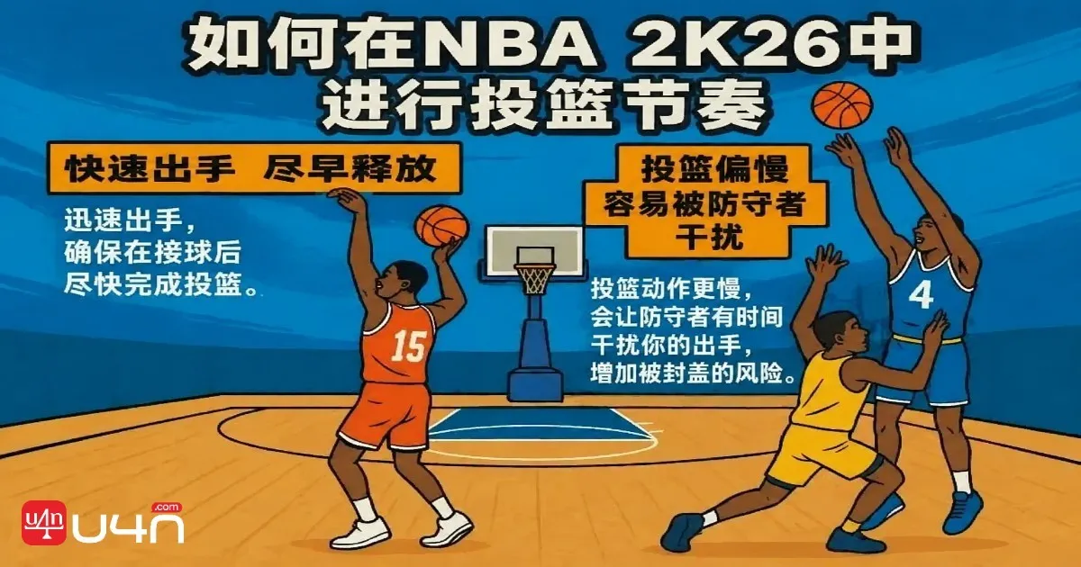 NBA 2K26节奏投篮机制介绍