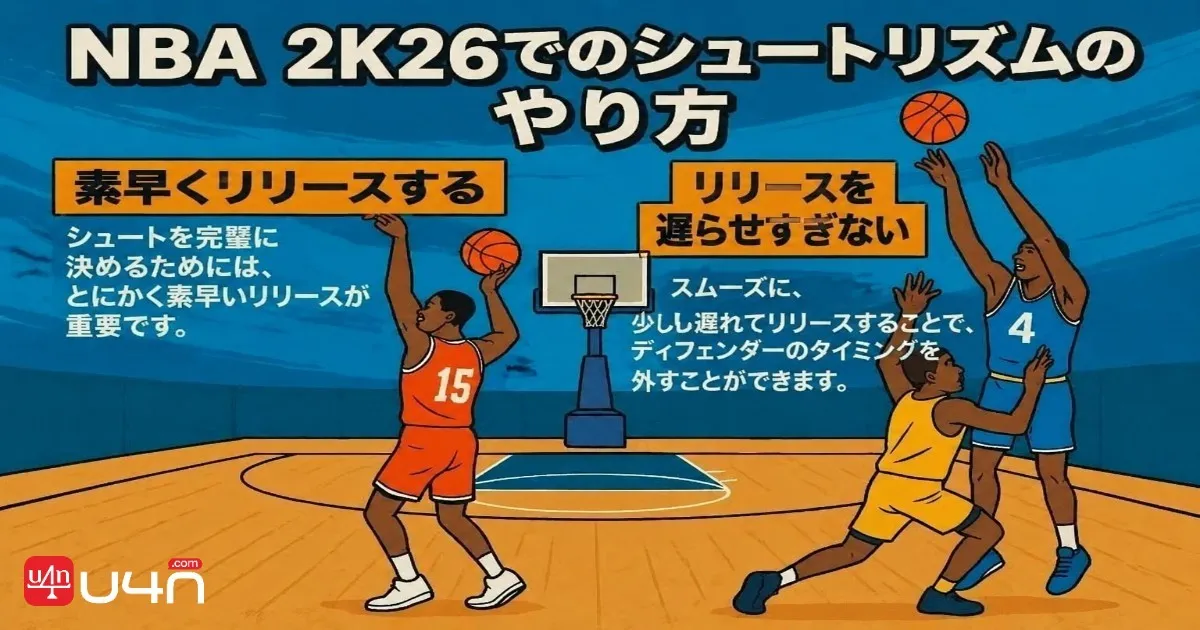 NBA 2K26のリズムシュートの仕組み