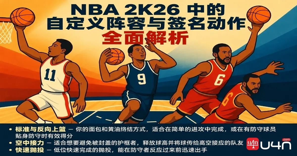 Personalized Layups and Unique Post Moves in NBA 2K26