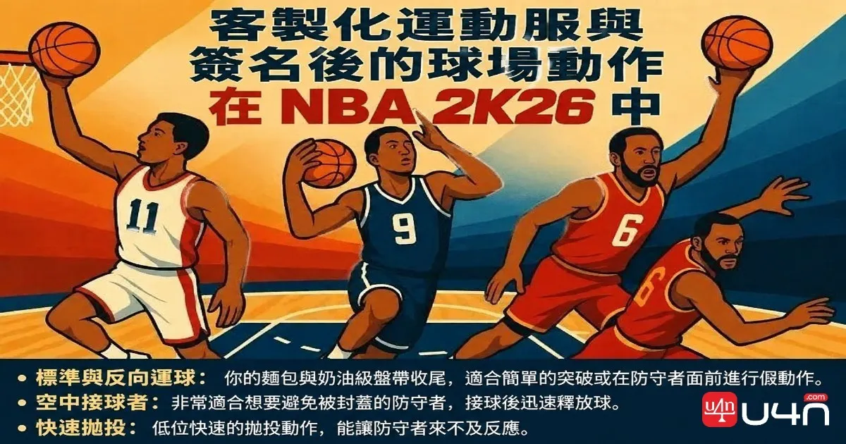 Personalized Layups and Unique Post Moves in NBA 2K26