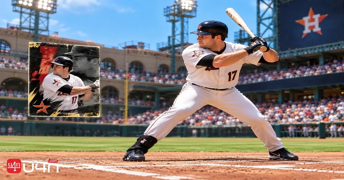 MLB The Show 26에서 Lightning 카드로 첫 경기를 치르는 Lance Berkman의 타격 장면