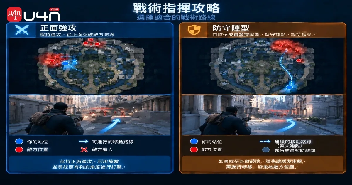 Deadlock rotation comparison showing nearby support and a late arrival to a retreating fight
