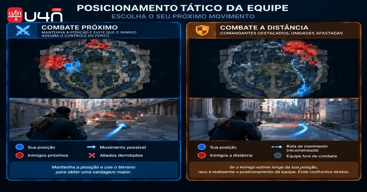 Deadlock rotation comparison showing nearby support and a late arrival to a retreating fight