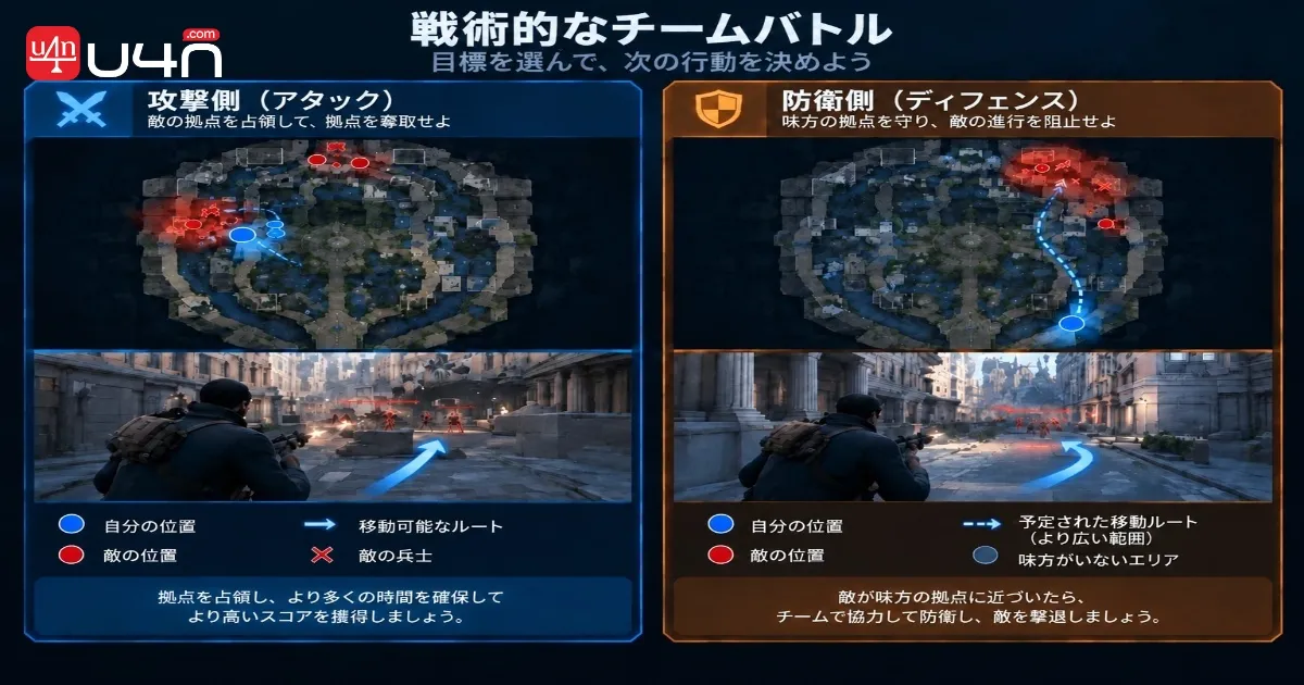 Deadlock rotation comparison showing nearby support and a late arrival to a retreating fight