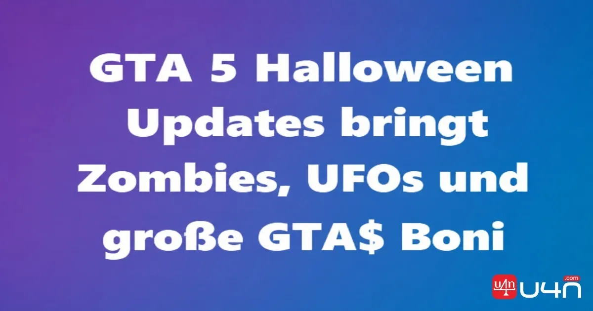 GTA 5 Halloween Update Brings Zombies, UFOs, and Big GTA$ Bonuses
