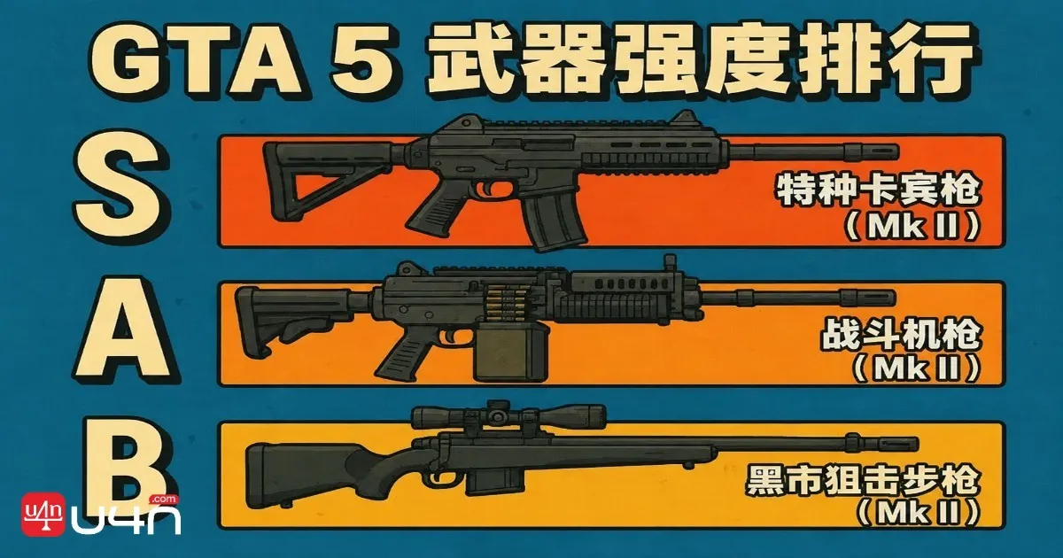 GTA 5 Weapon Tier List
